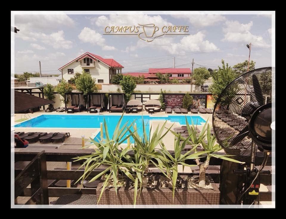 Campus Caffe Mansion Hotel Бузау Екстериор снимка